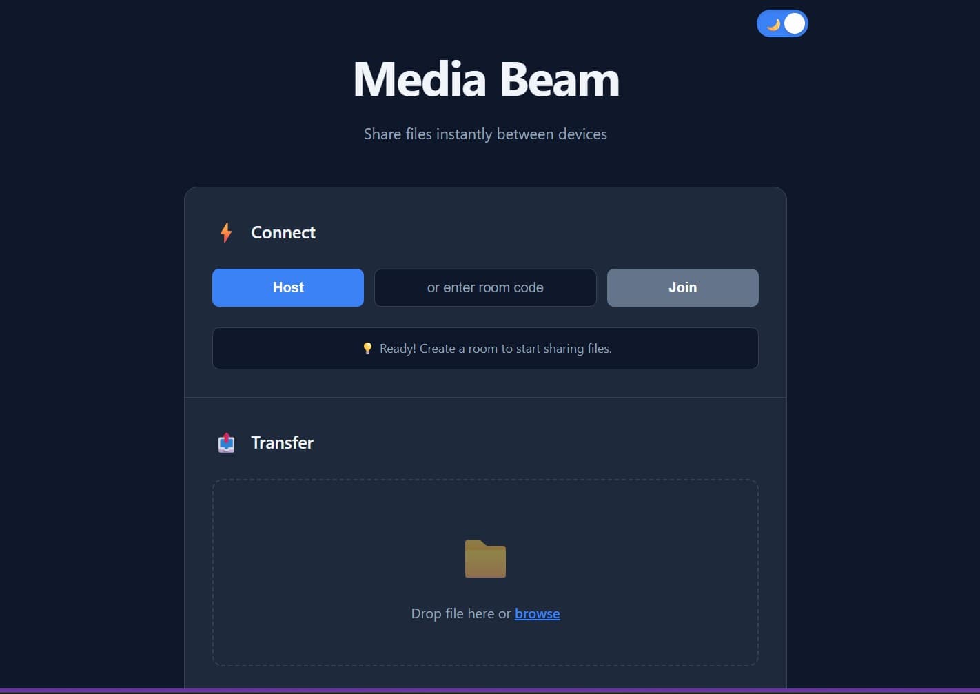 Media Beam - File Transfer - Image 1