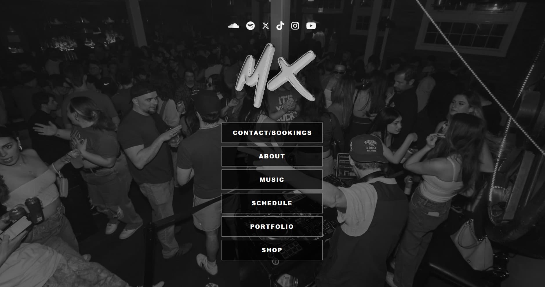 MX Music - DJ Website - Image 1